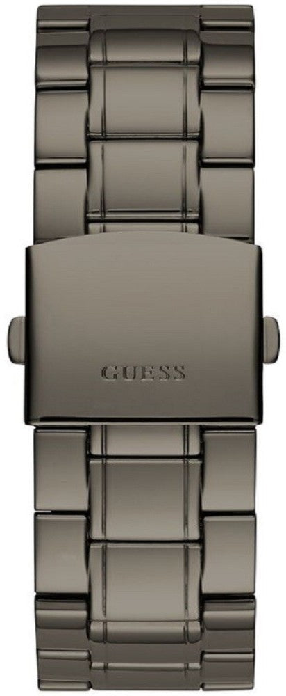  Shop Authentic Guess Hendrix Chronograph Gunmetal Dial Gunmetal Steel Strap Watch for Men - W1309G3 - Luxxuri