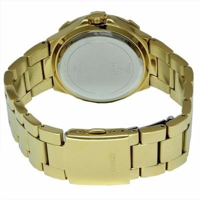  Shop Authentic Guess Vista Diamonds Gold Dial Gold Steel Strap Watch for Women - W13573L1 - Luxxuri