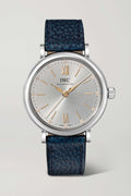  Shop Authentic IWC Portofino Automatic Silver Dial Blue Leather Strap Watch for Women - IW357411 - Luxxuri