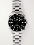  Shop Authentic Gucci Dive Automatic Black Dial Silver Steel Strap Watch for Men - YA136353 - Luxxuri