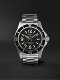  Shop Authentic Breitling Superocean Automatic 44mm Black Dial Silver Steel Strap Watch for Men - A17367D71B1A1 - Luxxuri