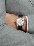  Shop Authentic IWC Pilot's Watch Mark XVIII White Dial Black Leather Strap Watch for Men - IW327002 - Luxxuri