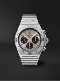  Shop Authentic Breitling Chronomat B01 42mm Silver Dial Silver Steel Strap Watch for Men - AB0134101G1A1 - Luxxuri