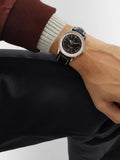  Shop Authentic Breitling Navitimer 1 Chronograph 41mm Automatic Black Dial Black Leather Strap Mens Watch - A13324121B1P1 - Luxxuri