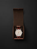 Shop Authentic Breitling Navitimer Automatic 41 White Dial Brown Leather Strap Watch for Men - A17326211G1P2 - Luxxuri