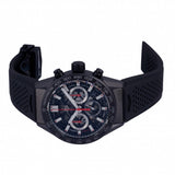 Shop Authentic Tag Heuer Carrera Chronograph Steel & Ceramic Black Dial Black Rubber Strap Watch for Men - CBG2090.FT6145 - Luxxuri