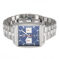  Shop Authentic Tag Heuer Monaco Automatic Chronograph Blue Dial Silver Steel Strap Watch for Men - CBL2111.BA0644 - Luxxuri