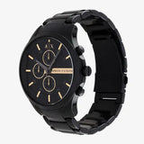  Shop Authentic Armani Exchange Hampton Chronograph Black Dial Black Steel Strap Watch For Men - AX2164 - Luxxuri