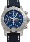  Shop Authentic Breitling Avenger Chronograph 43 Blue Dial Blue Nylon Strap Watch for Men - A13385101C1X1 - Luxxuri