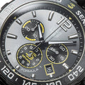  Shop Authentic Tag Heuer Formula 1 Chronograph Senna Black Dial Black Leather Strap Watch for Men - CAZ101AJ.FC6487 - Luxxuri