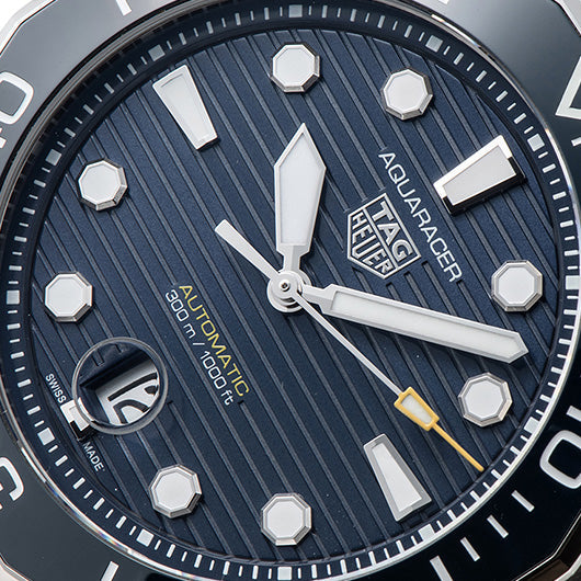  Shop Authentic Tag Heuer Aquaracer Professional 300 Automatic Blue Dial Blue Rubber Strap Watch for Men - WBP201B.FT6198 - Luxxuri