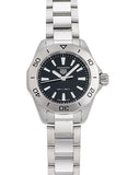  Shop Authentic Tag Heuer Aquaracer Professional 200 Quartz Black Dial Silver Steel Strap Watch for Women - WBP1410.BA0622 - Luxxuri