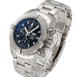  Shop Authentic Breitling Avenger Chronograph 43 Black Dial Silver Steel Strap Watch for Men - A13385101B1A1 - Luxxuri