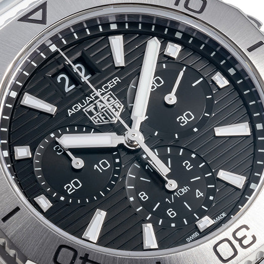  Shop Authentic Tag Heuer Aquaracer Professional 200 Date Black Dial Silver Steel Strap Watch for Men - CBP1110.BA0627 - Luxxuri
