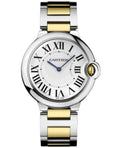  Shop Authentic Cartier Ballon Bleu Silver Dial Two Tone Steel Strap Watch for Unisex Watch - W69008Z3 - Luxxuri