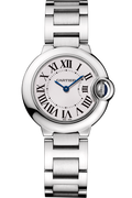  Shop Authentic Cartier Ballon Bleu De Cartier Silver Dial Silver Steel Strap Watch for Men - WSBB0049 - Luxxuri