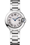  Shop Authentic Cartier Ballon Bleu De Cartier Silver Dial Silver Steel Strap Watch for Men - WSBB0049 - Luxxuri