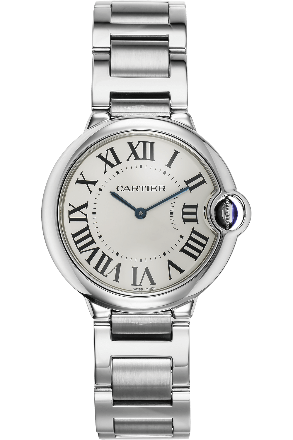  Shop Authentic Cartier Ballon Bleu De Cartier Silver Dial Silver Steel Strap Watch for Women - W69011Z4 - Luxxuri