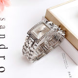  Shop Authentic Guess Mod Heavy Metal Diamonds Silver Dial Silver Steel Strap Watch for Women - W95088L1 - Luxxuri