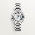  Shop Authentic Cartier Ballon Bleu De Cartier Silver Dial Silver Steel Strap Watch for Women - WSBB0044 - Luxxuri