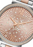  Shop Authentic Michael Kors Sofie Quartz Rose Gold Dial Two Tone Steel Strap Watch For Women - MK3972 - Luxxuri