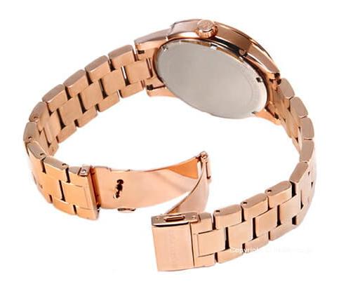  Shop Authentic Michael Kors Ritz Analog Crystals Silver Dial Rose Gold Steel Strap Watch for Women - MK6863 - Luxxuri