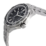  Shop Authentic Tag Heuer Aquaracer Caliber 5 Automatic Black Dial Silver Steel Strap Watch for Men - WAK2110.BA0830 - Luxxuri