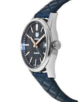  Shop Authentic Tag Heuer Carrera Quartz Blue Dial Blue Calfskin Leather Strap Watch for Women - WAR1112.FC6391 - Luxxuri