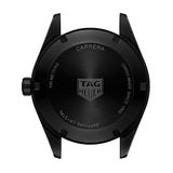 Shop Authentic Tag Heuer Carrera Special Edition Black Dial Black Leather Strap Watch for Women - WAR1113.FC6392 - Luxxuri