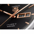  Shop Authentic Tag Heuer Carrera Calibre 5 Automatic Black Dial Silver Steel Strap Watch for Men - WAR201C.BA0723 - Luxxuri