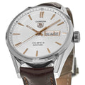  Shop Authentic Tag Heuer Carrera Calibre 5 Automatic White Dial Brown Leather Strap Watch for Men - WAR201D.FC6291 - Luxxuri