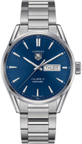  Shop Authentic Tag Heuer Carrera Automatic Blue Dial Silver Steel Strap Watch for Men - WAR201E.BA0723 - Luxxuri