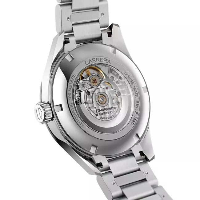  Shop Authentic Tag Heuer Carrera Automatic Blue Dial Silver Steel Strap Watch for Men - WAR201E.BA0723 - Luxxuri