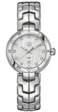  Shop Authentic Tag Heuer Link Diamonds Silver Dial Silver Steel Strap Watch for Women - WAT1413.BA0954 - Luxxuri