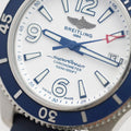  Shop Authentic Breitling Superocean II Automatic 42mm White Dial Blue Rubber Strap Watch for Men - A17366D81A1S2 - Luxxuri