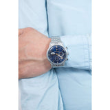  Shop Authentic Maserati Ricordo Chronograph Blue Dial Silver Steel Strap Watch For Men - R8873633001 - Luxxuri