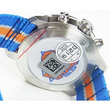  Shop Authentic Tissot Quickster Chronograph NBA New York Kicks White Dial Multicolored Nato Strap Watch For Men - T095.417.17.037.06 - Luxxuri