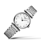  Shop Authentic Longines La Grande Classique Diamonds White Dial Silver Steel Strap Watch for Women - L4.209.4.87.6 - Luxxuri