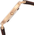  Shop Authentic Daniel Wellington Classic Bristol White Dial Brown Leather Strap Watch For Women - DW00100039 - Luxxuri