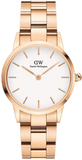  Shop Authentic Daniel Wellington Iconic Link White Dial Rose Gold Steel Strap Watch for Women - DW00100213 - Luxxuri