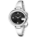  Shop Authentic Gucci Guccissima Black Dial Silver Steel Strap Watch For Women - YA134301 - Luxxuri