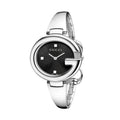  Shop Authentic Gucci Guccissima Black Dial Silver Steel Strap Watch For Women - YA134301 - Luxxuri