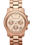  Shop Authentic Michael Kors Runway Rose Gold Dial Rose Gold Steel Strap Watch for Women - MK5128 - Luxxuri