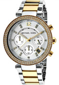  Shop Authentic Michael Kors Parker White Dial Two Tone Steel Strap Watch for Women - MK5626 - Luxxuri