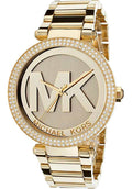  Shop Authentic Michael Kors Parker Diamonds Gold Dial Gold Steel Strap Watch for Women - MK5784 - Luxxuri