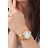  Shop Authentic Guess Crown Jewel Diamonds White Dial Gold Steel Strap Watch for Women - GW0410L2 - Luxxuri
