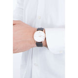  Shop Authentic Emporio Armani Dress Quartz White Dial Brown Leather Strap Watch For Men - AR11011 - Luxxuri
