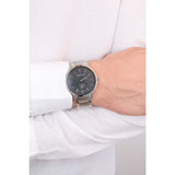  Shop Authentic Emporio Armani Renato Quartz Black Dial Silver Steel Strap  Watch For Men - AR11118 - Luxxuri