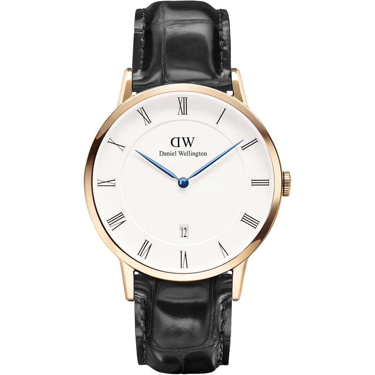  Shop Authentic Daniel Wellington Dapper Reading White Dial Black Leather Strap Watch For Men - DW00100107 - Luxxuri