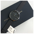  Shop Authentic Daniel Wellington Petite Ashfield Black Dial Black Mesh Strap Watch For Women - DW00100202 - Luxxuri